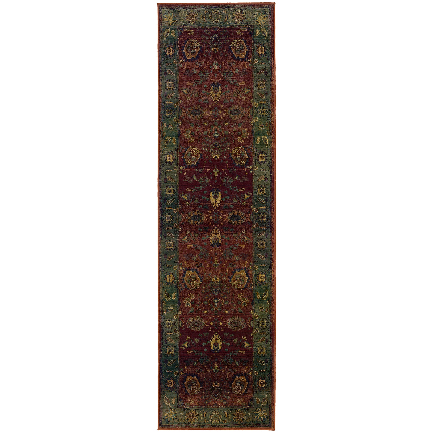 KHARMA Floral Power-Loomed Synthetic Blend Indoor Area Rug by Oriental Weavers