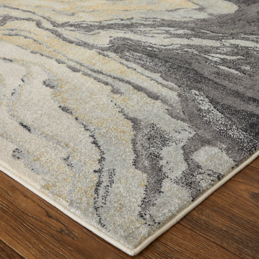 Bleecker 3602F Machine Made Synthetic Blend Indoor Area Rug by Feizy Rugs