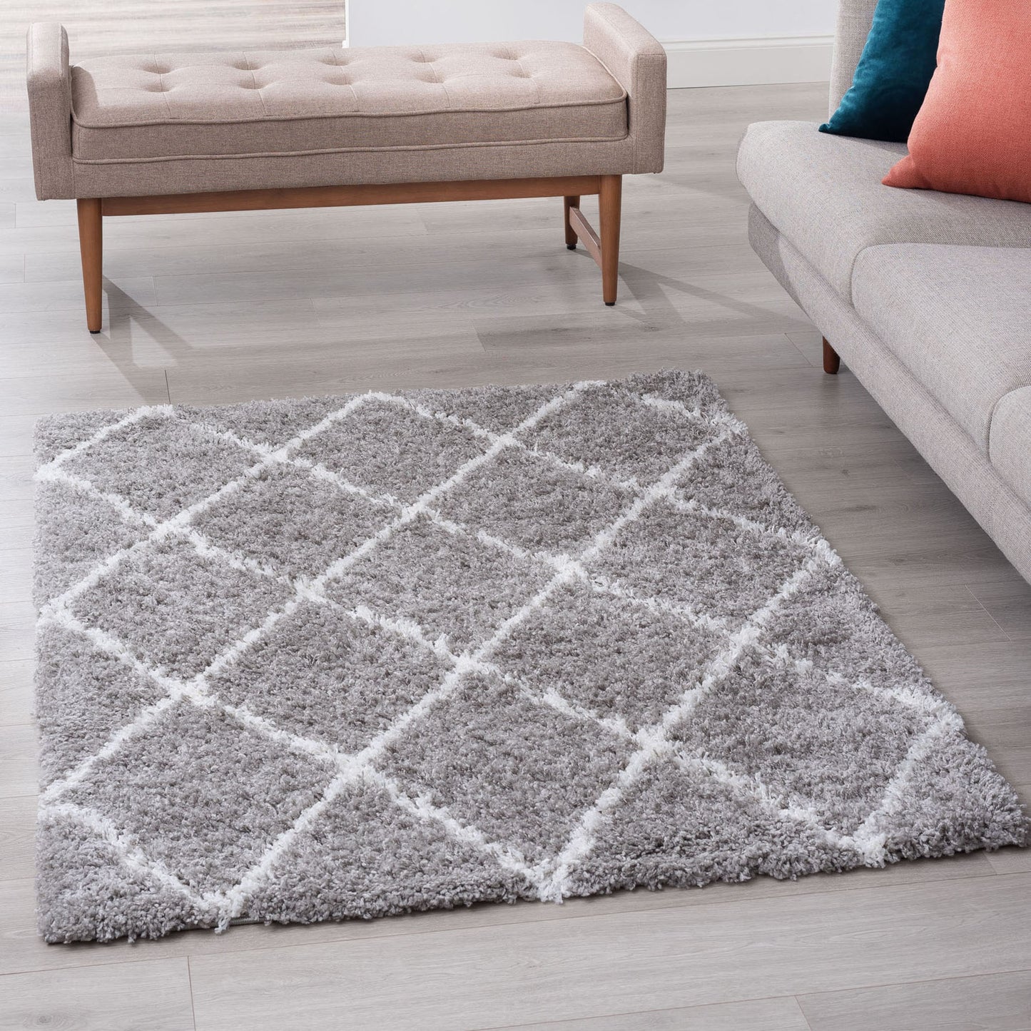 Jersey Shag-JRS11 Cut Pile Synthetic Blend Indoor Area Rug by Tayse Rugs