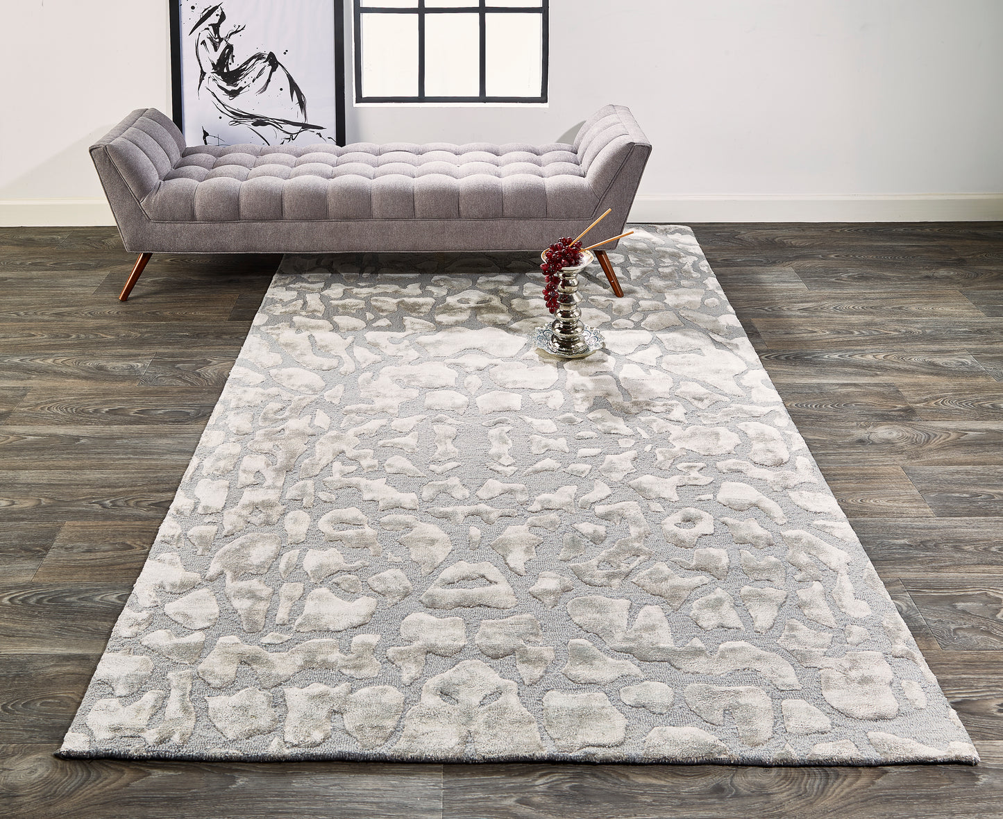 Mali 8629F Hand Tufted Synthetic Blend Indoor Area Rug by Feizy Rugs