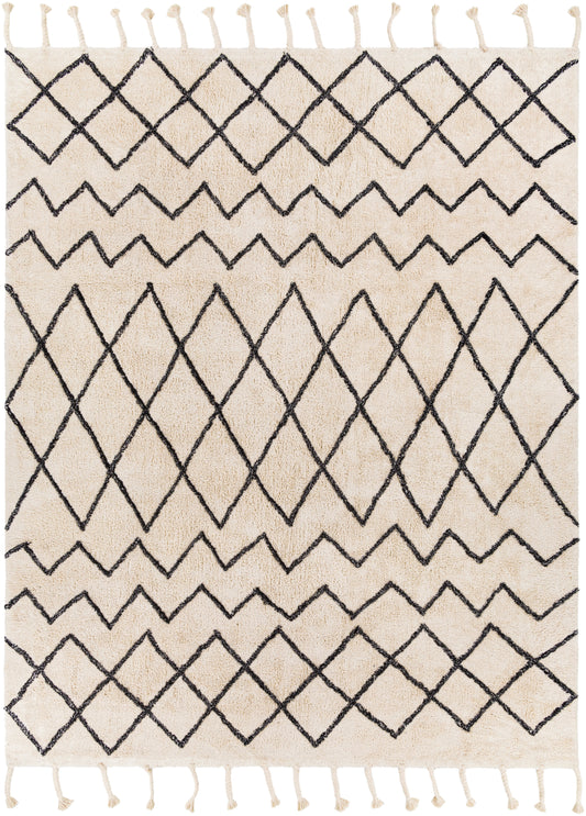 Khemisset 27285 Hand Loomed Cotton Indoor Area Rug by Surya Rugs