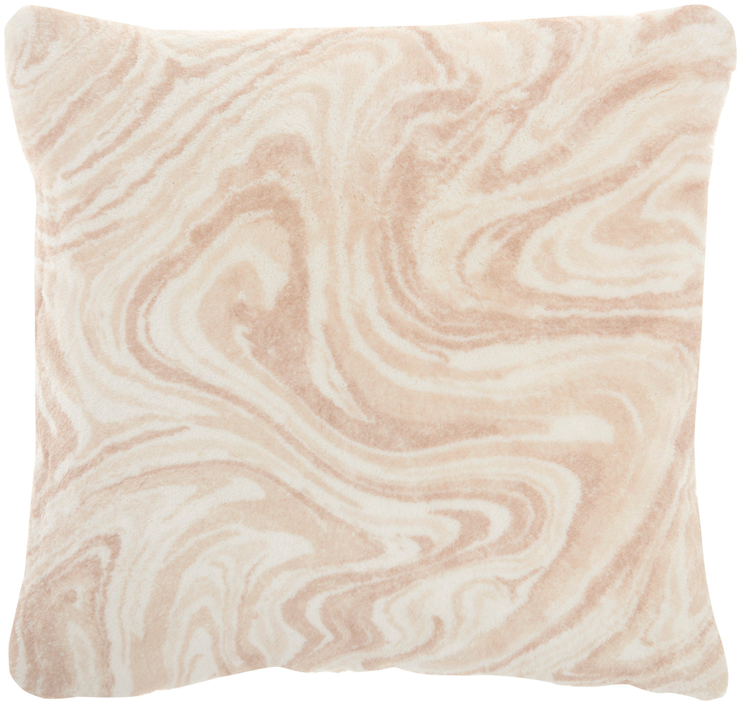 Life Styles BJ400 Synthetic Blend Plush Marble Throw Pillow From Mina Victory By Nourison Rugs
