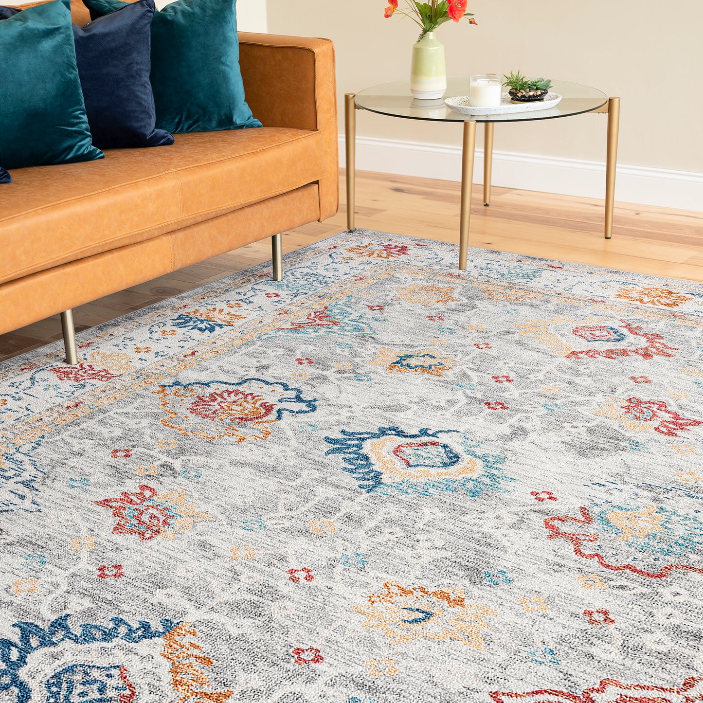 Garden-GRD60 Cut Pile Synthetic Blend Indoor Area Rug by Tayse Rugs