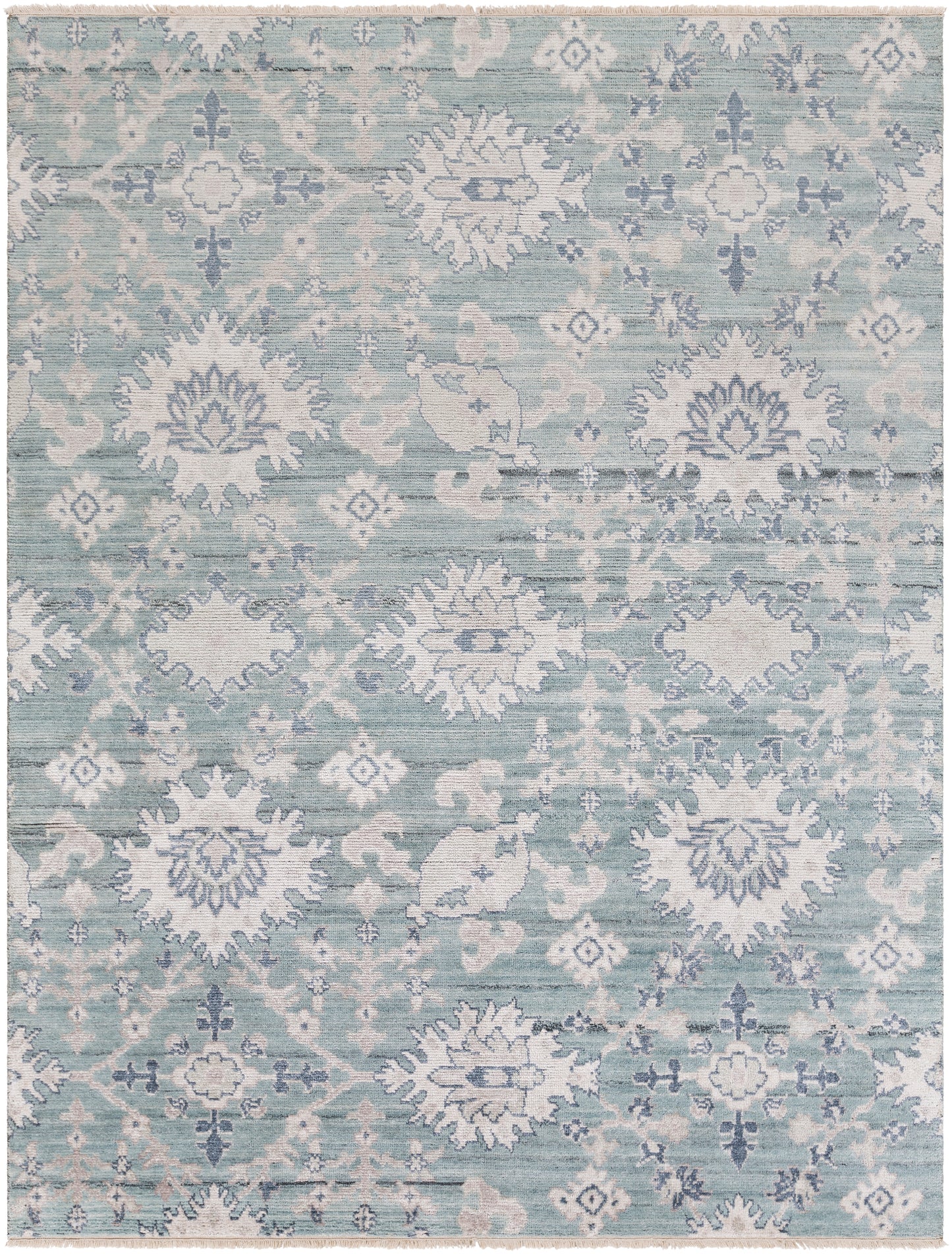 Kushal 26070 Hand Knotted Synthetic Blend Indoor Area Rug by Surya Rugs