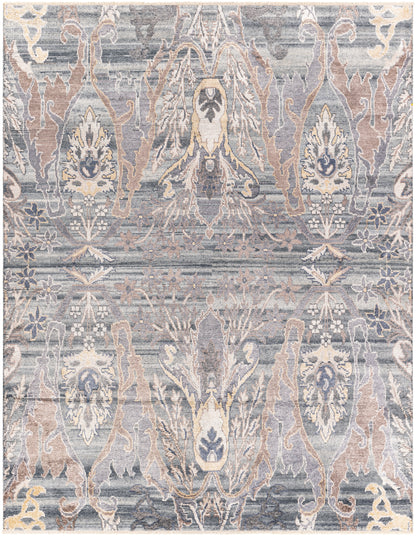 Kushal 26065 Hand Knotted Synthetic Blend Indoor Area Rug by Surya Rugs