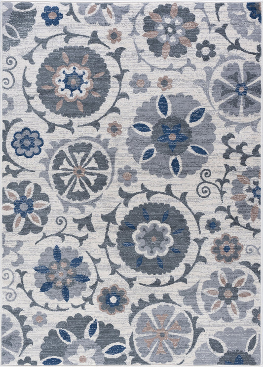 Madison-MDN31 Cut Pile Synthetic Blend Indoor Area Rug by Tayse Rugs