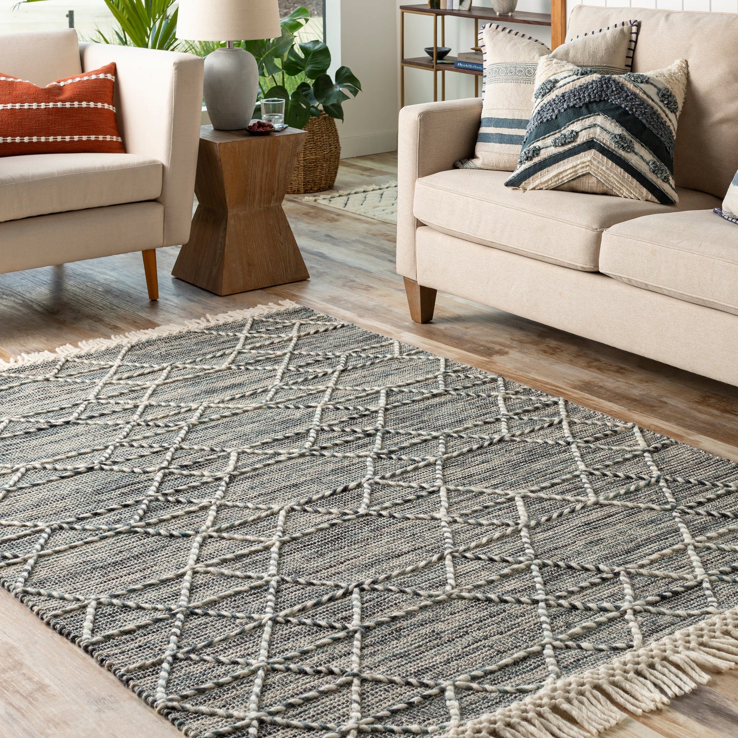 Lucia 30184 Hand Woven Wool Indoor Area Rug by Surya Rugs