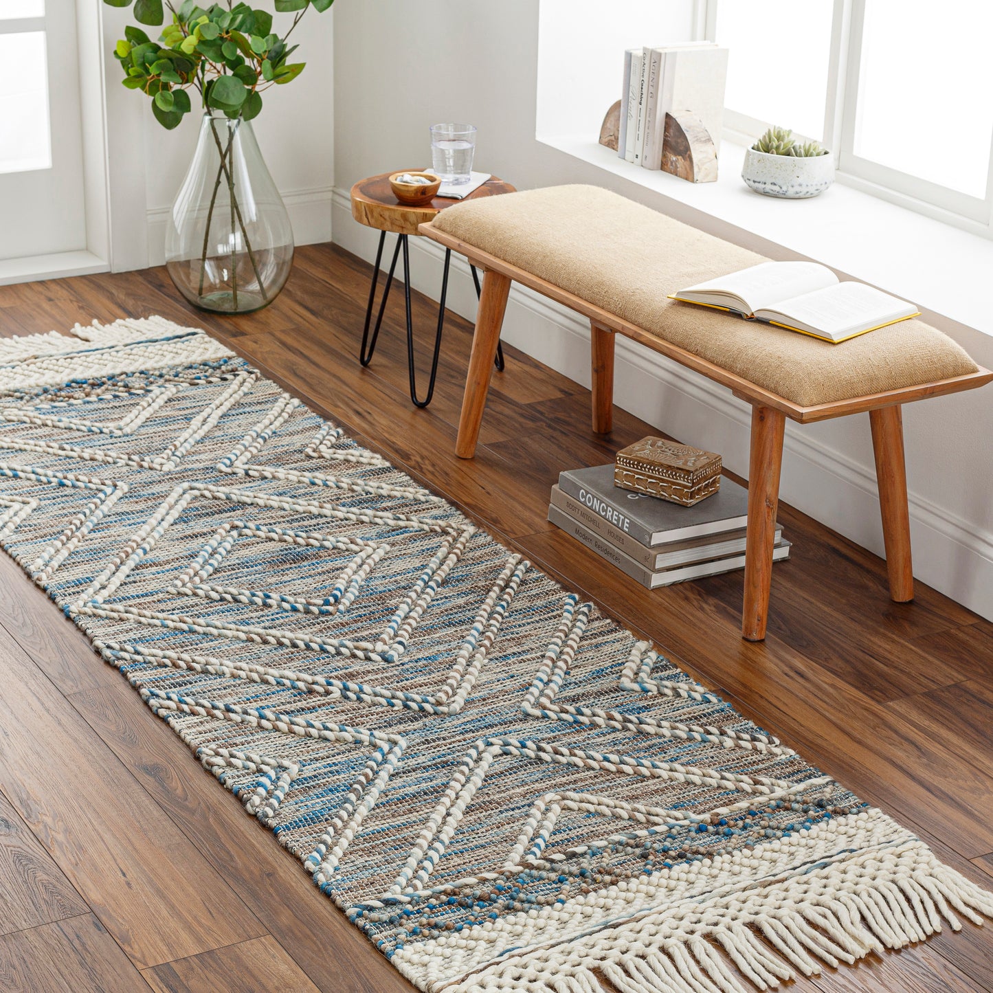 Lucia 30185 Hand Woven Wool Indoor Area Rug by Surya Rugs