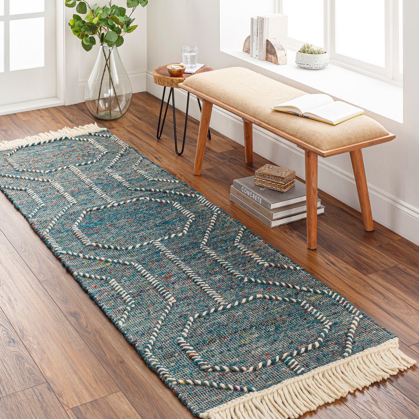 Lucia 30190 Hand Woven Wool Indoor Area Rug by Surya Rugs