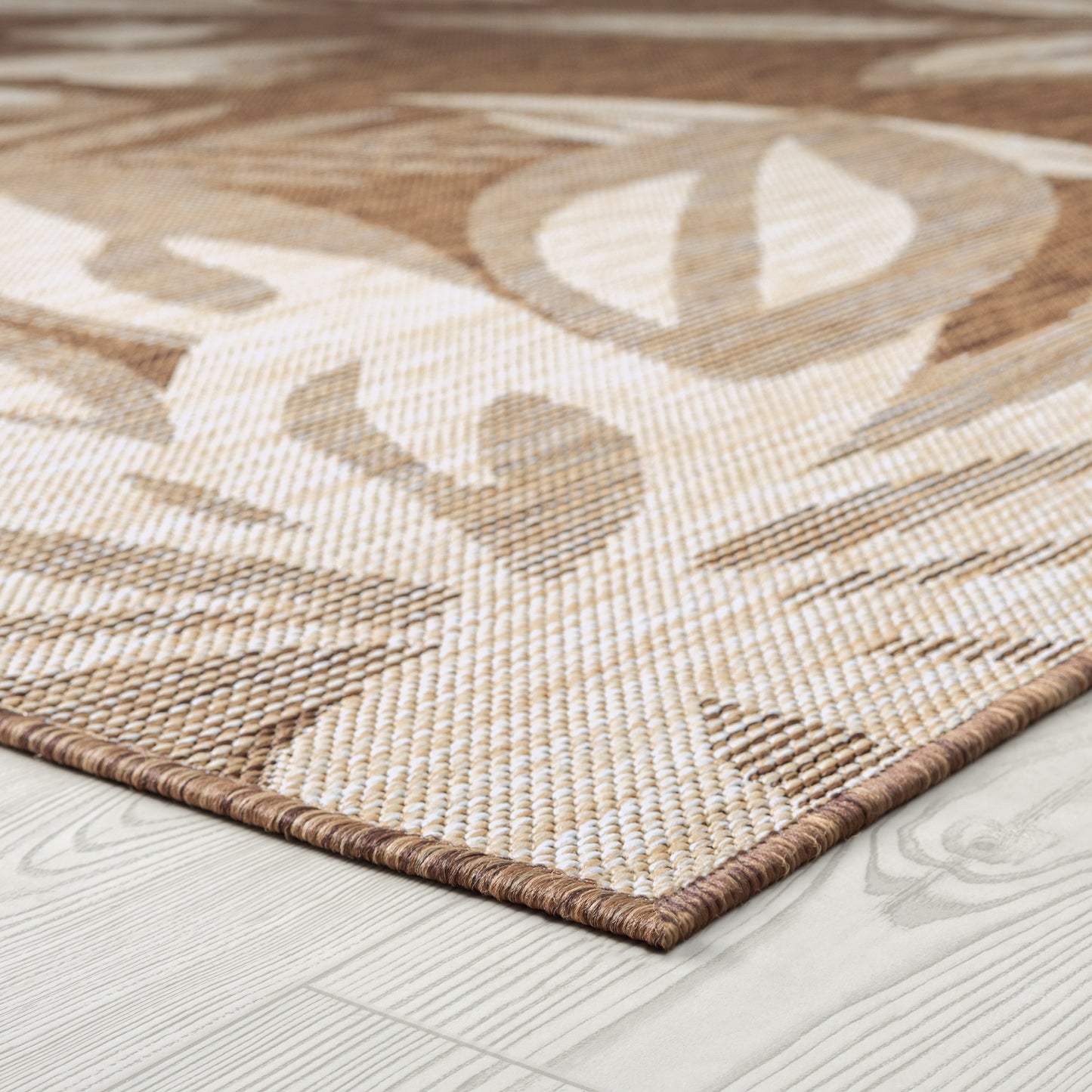 Eco-ECO17 Flat Weave Synthetic Blend Indoor/Outdoor Area Rug by Tayse Rugs