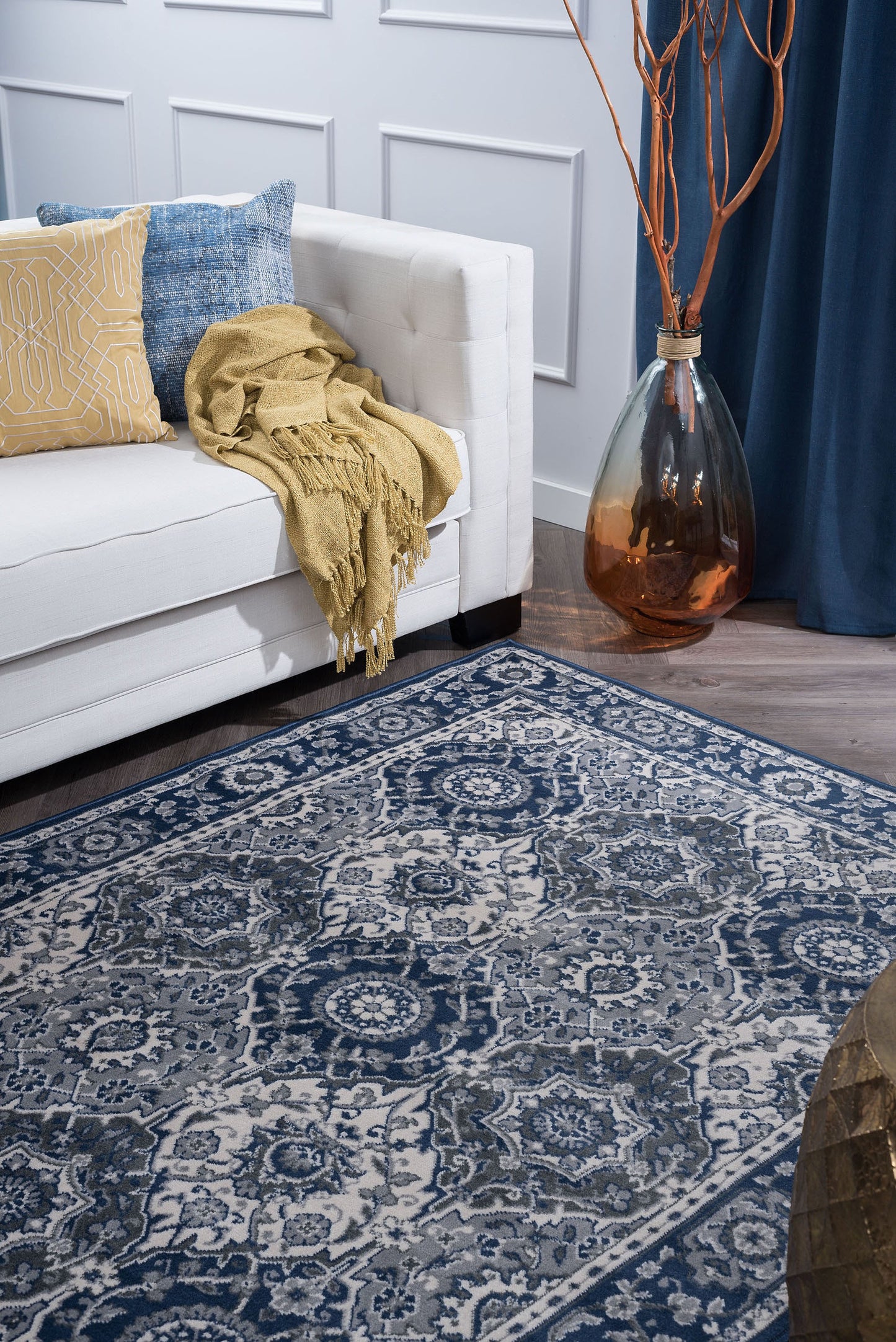 Madison-MDN36 Cut Pile Synthetic Blend Indoor Area Rug by Tayse Rugs