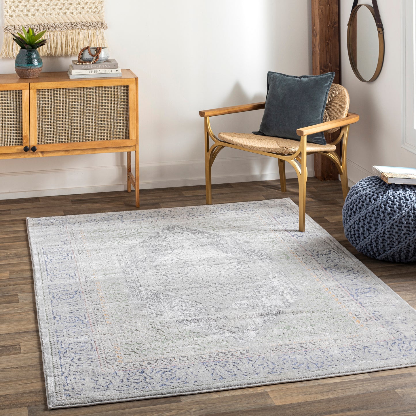 Lagos 29939 Machine Woven Synthetic Blend Indoor Area Rug by Surya Rugs