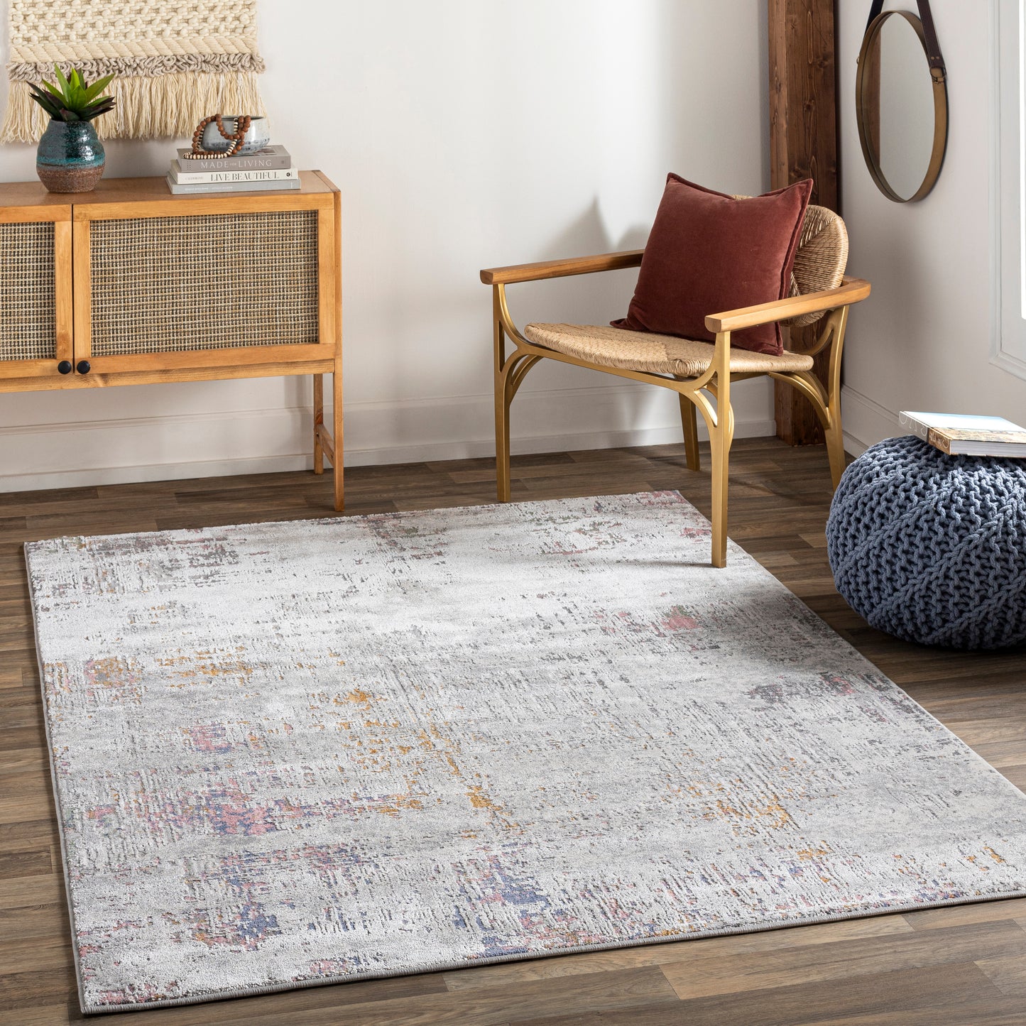 Lagos 29940 Machine Woven Synthetic Blend Indoor Area Rug by Surya Rugs