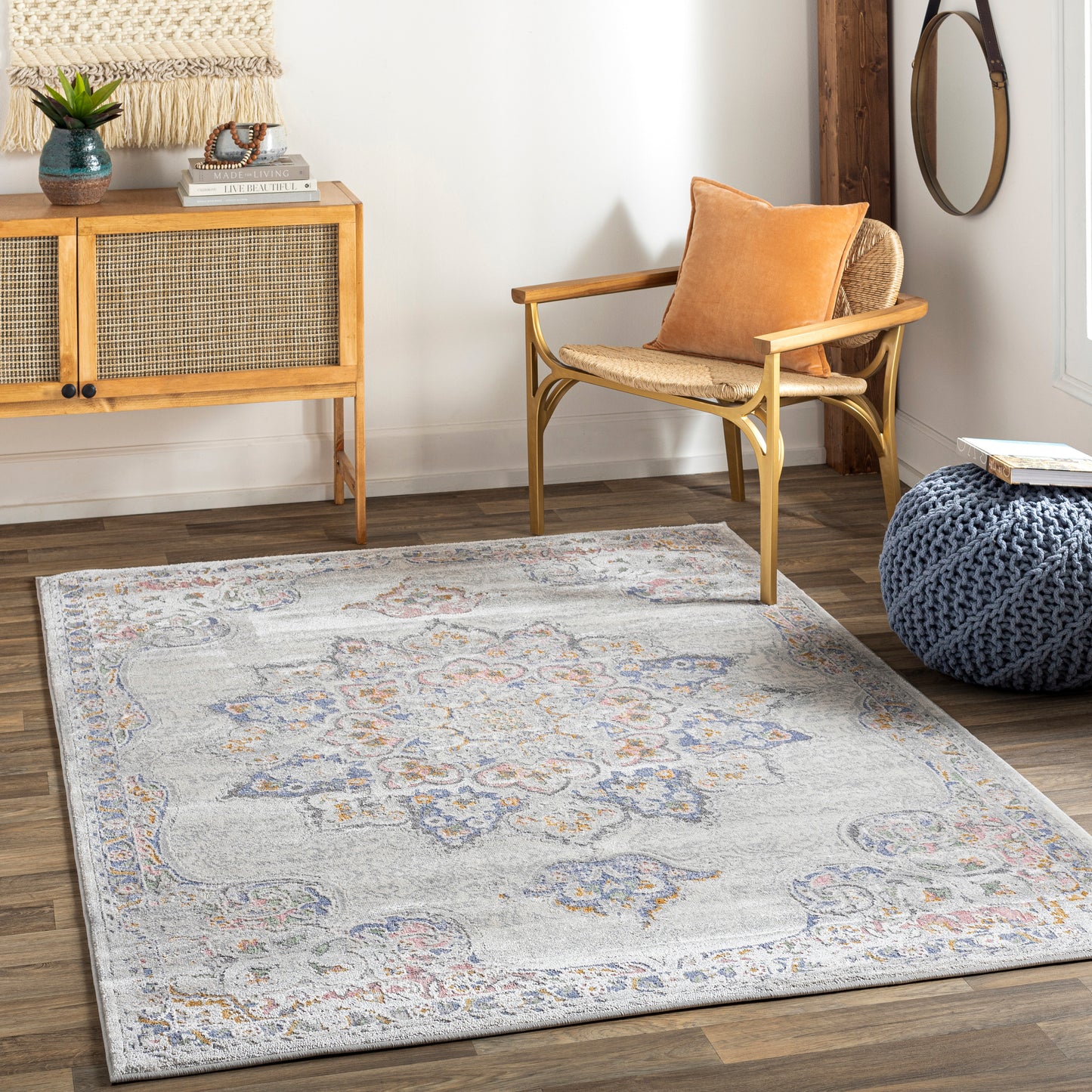 Lagos 29943 Machine Woven Synthetic Blend Indoor Area Rug by Surya Rugs
