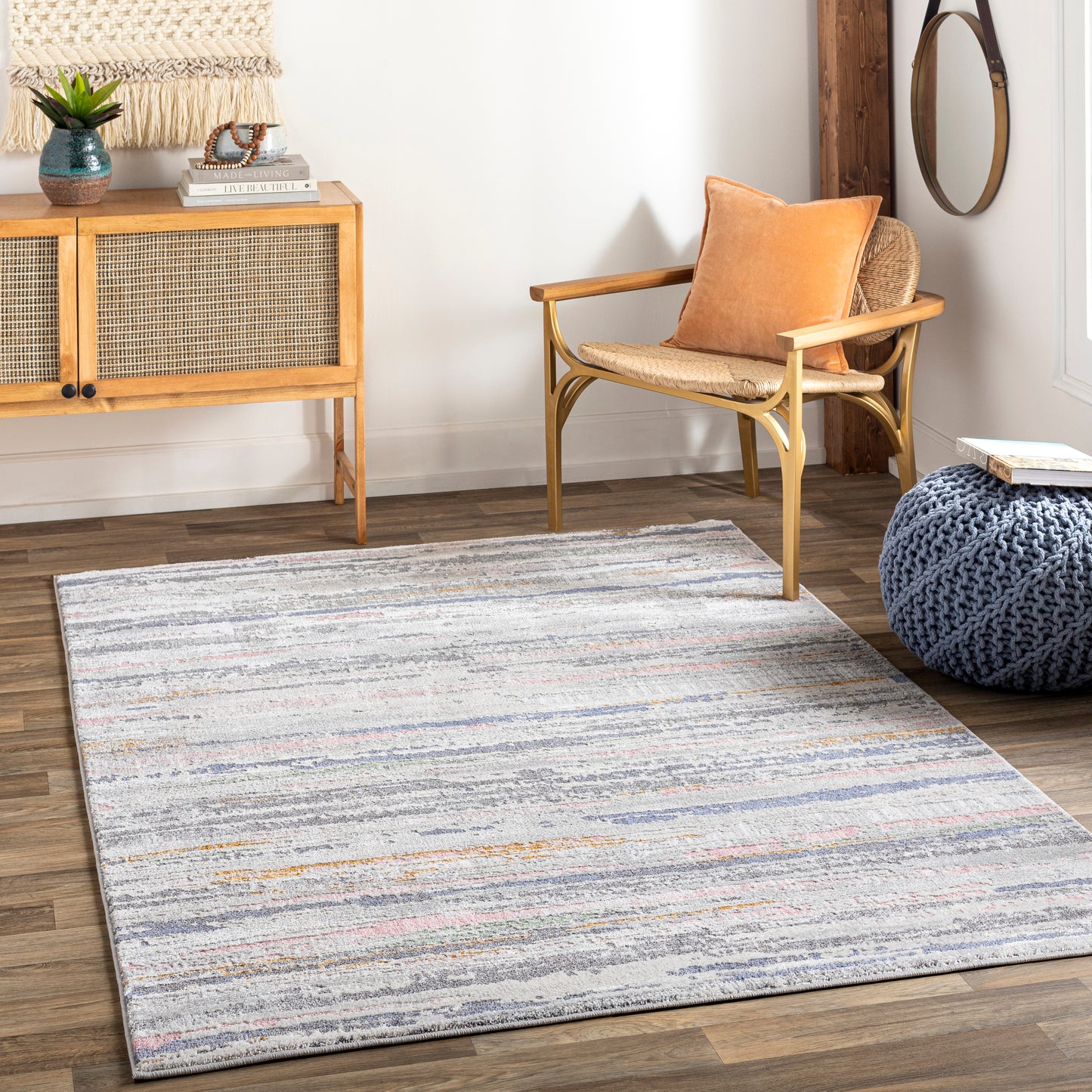 Lagos 29944 Machine Woven Synthetic Blend Indoor Area Rug by Surya Rugs