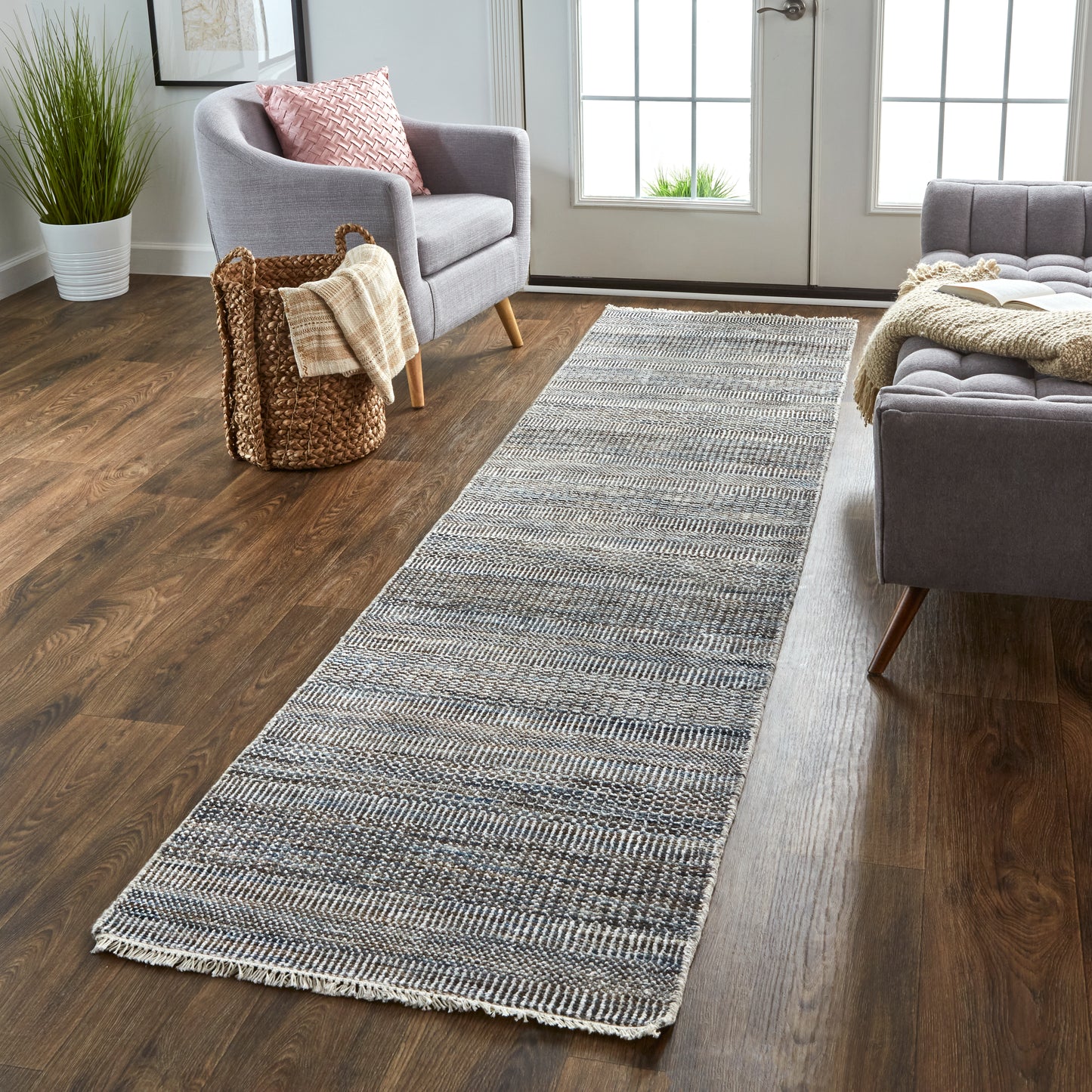 Janson I6065 Hand Knotted Wool Indoor Area Rug by Feizy Rugs