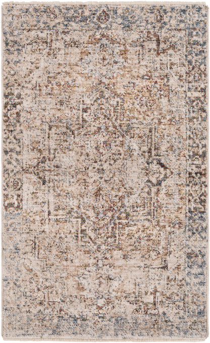 Lincoln 23904 Machine Woven Synthetic Blend Indoor Area Rug by Surya Rugs