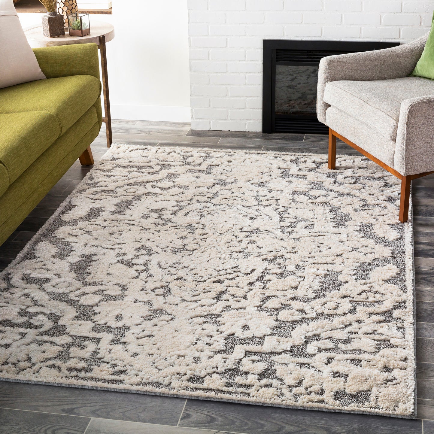 La Maison 25114 Machine Woven Synthetic Blend Indoor Area Rug by Surya Rugs