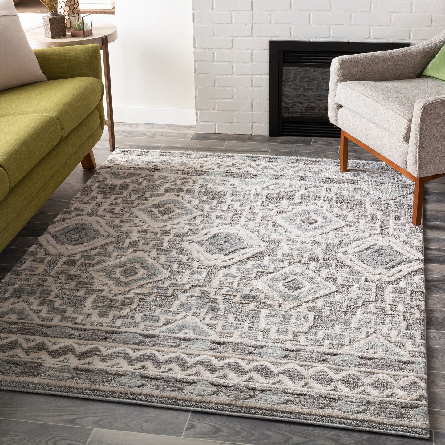 La Maison 25111 Machine Woven Synthetic Blend Indoor Area Rug by Surya Rugs