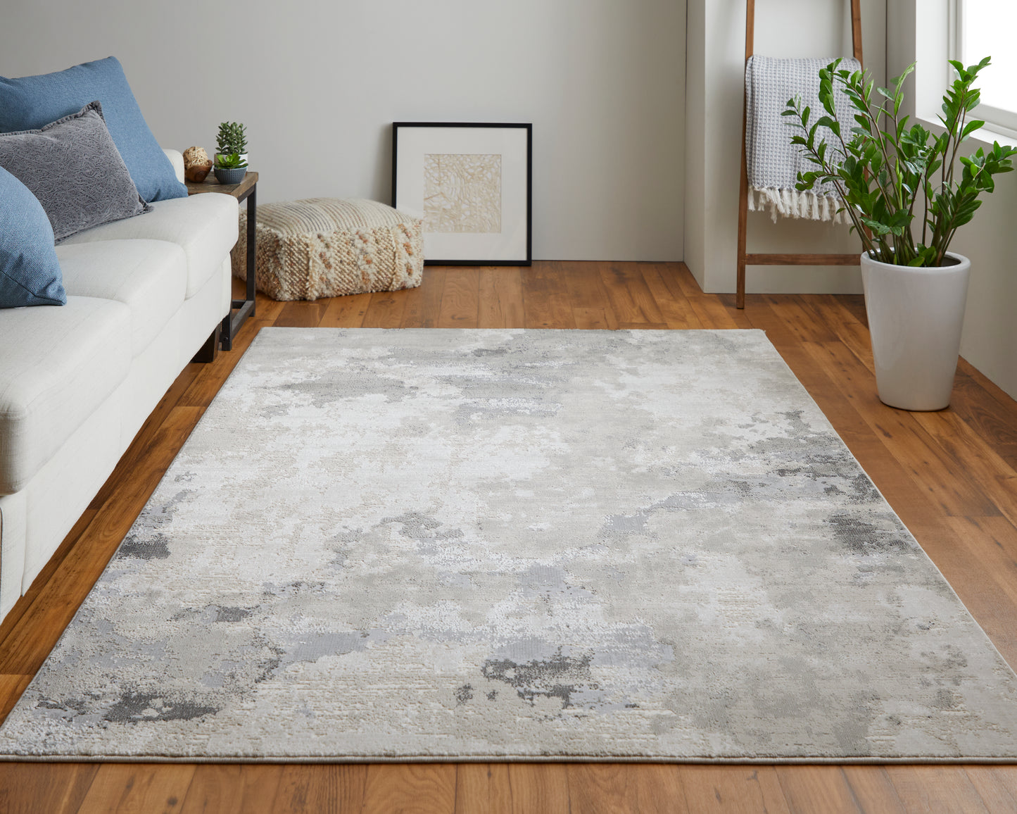 Prasad 3970F Machine Made Synthetic Blend Indoor Area Rug by Feizy Rugs