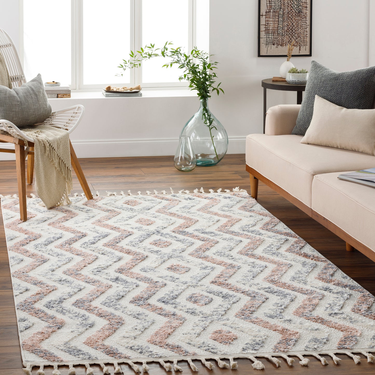 Loopy 30659 Machine Woven Synthetic Blend Indoor Area Rug by Surya Rugs