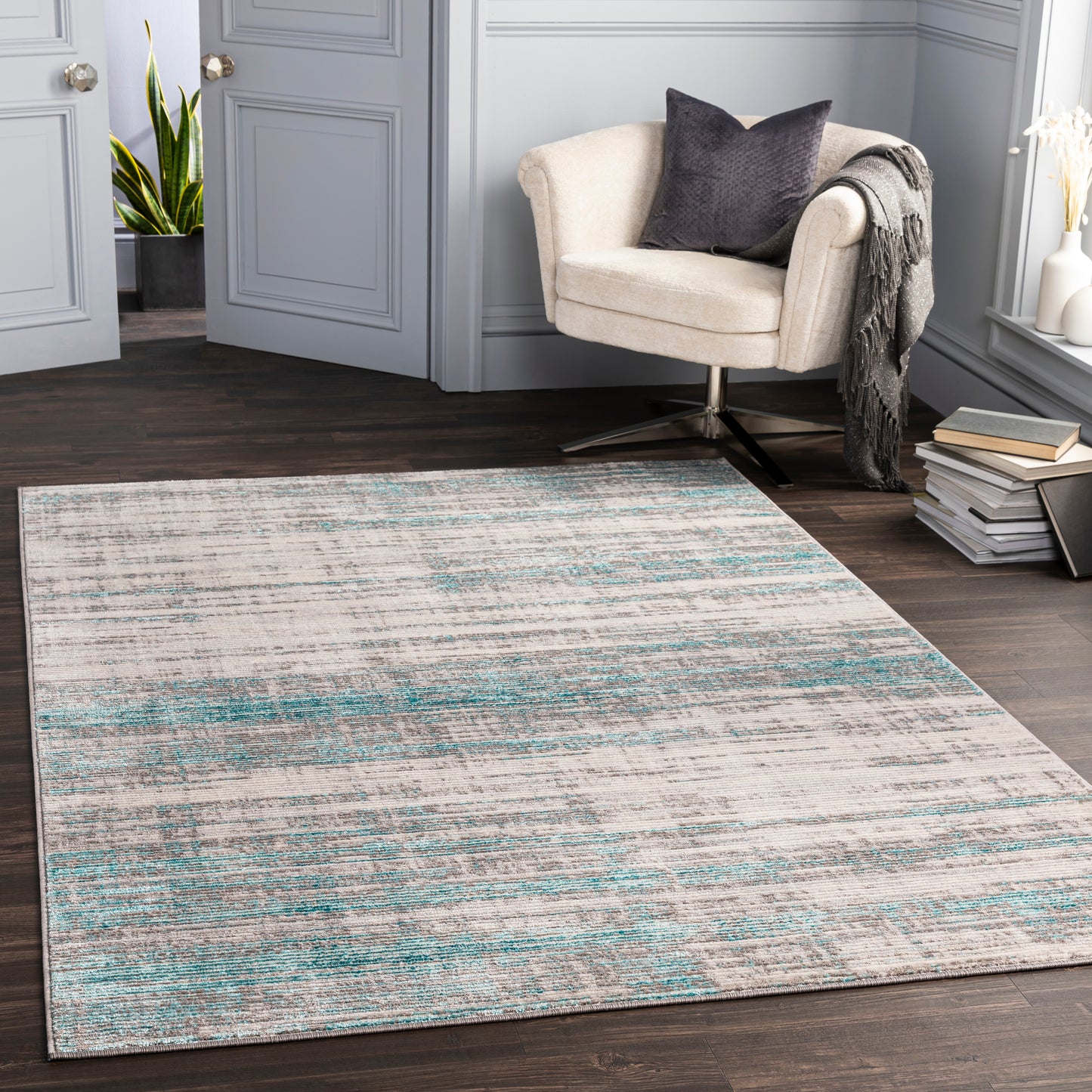 Lustro 26981 Machine Woven Synthetic Blend Indoor Area Rug by Surya Rugs