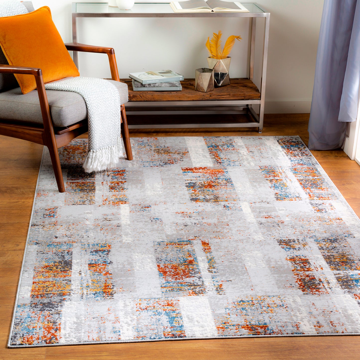 Lustro 27908 Machine Woven Synthetic Blend Indoor Area Rug by Surya Rugs