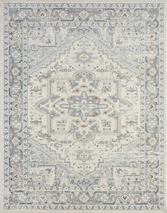 Tuscany-TUS12 Cut Pile Synthetic Blend Indoor Area Rug by Tayse Rugs