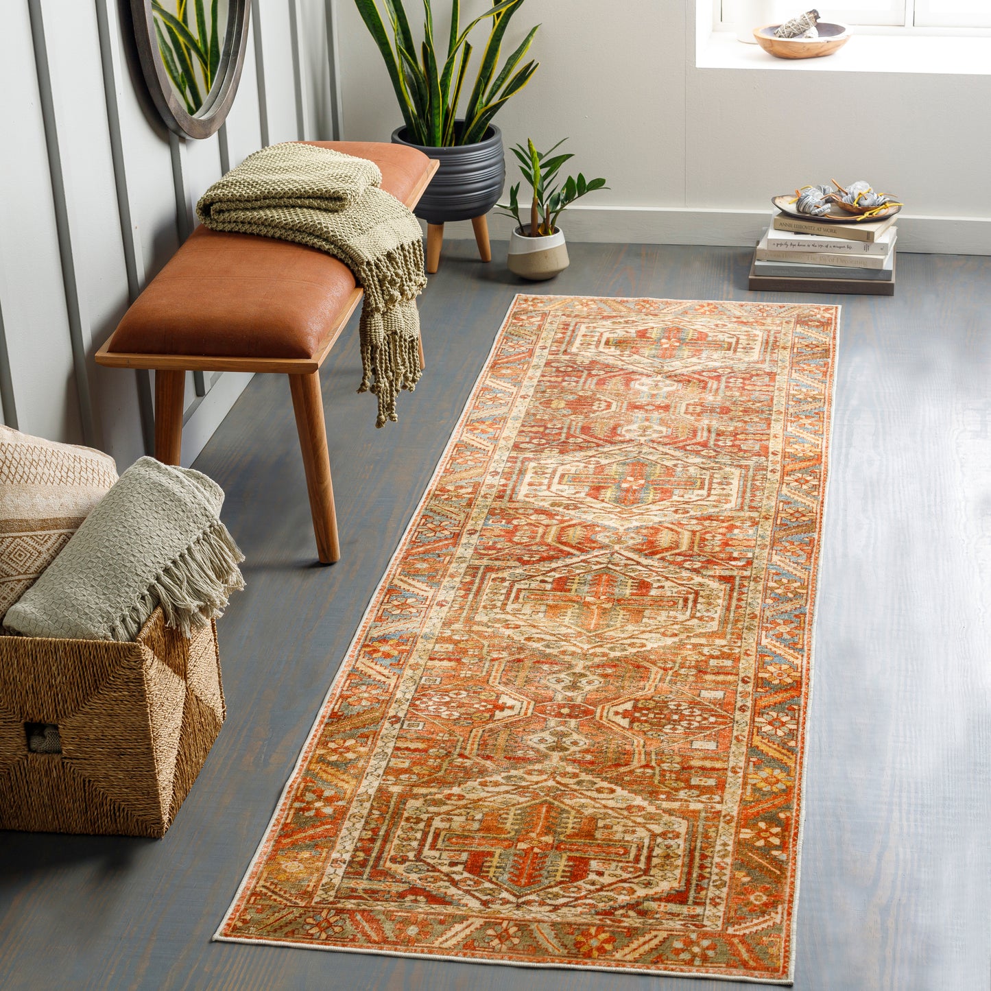 Lavable 29446 Machine Woven Synthetic Blend Indoor Area Rug by Surya Rugs