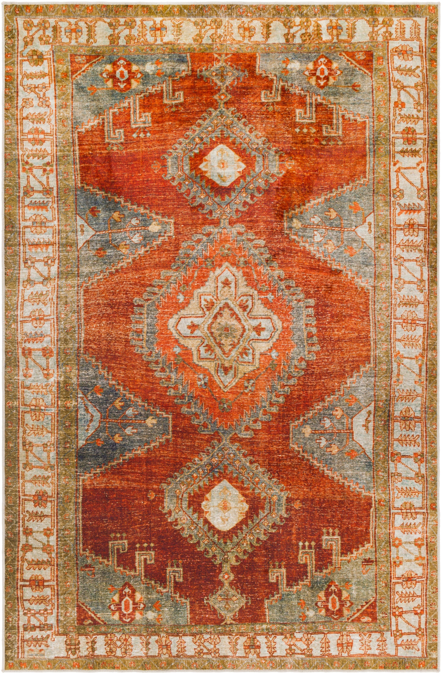 Lavable 29447 Machine Woven Synthetic Blend Indoor Area Rug by Surya Rugs