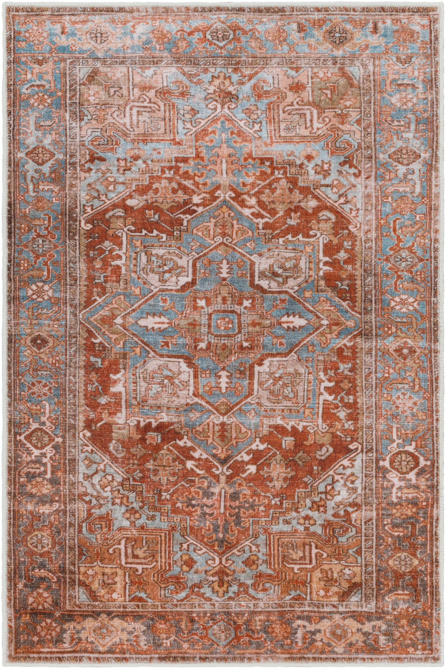 Lavable 29450 Machine Woven Synthetic Blend Indoor Area Rug by Surya Rugs