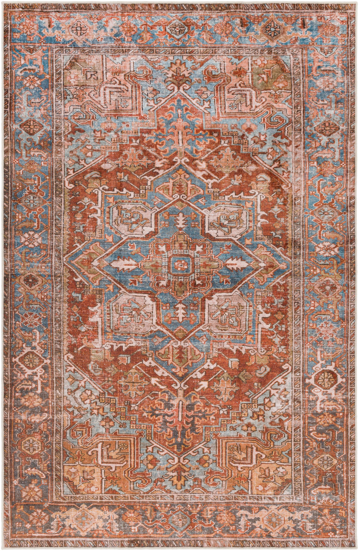 Lavable 29450 Machine Woven Synthetic Blend Indoor Area Rug by Surya Rugs