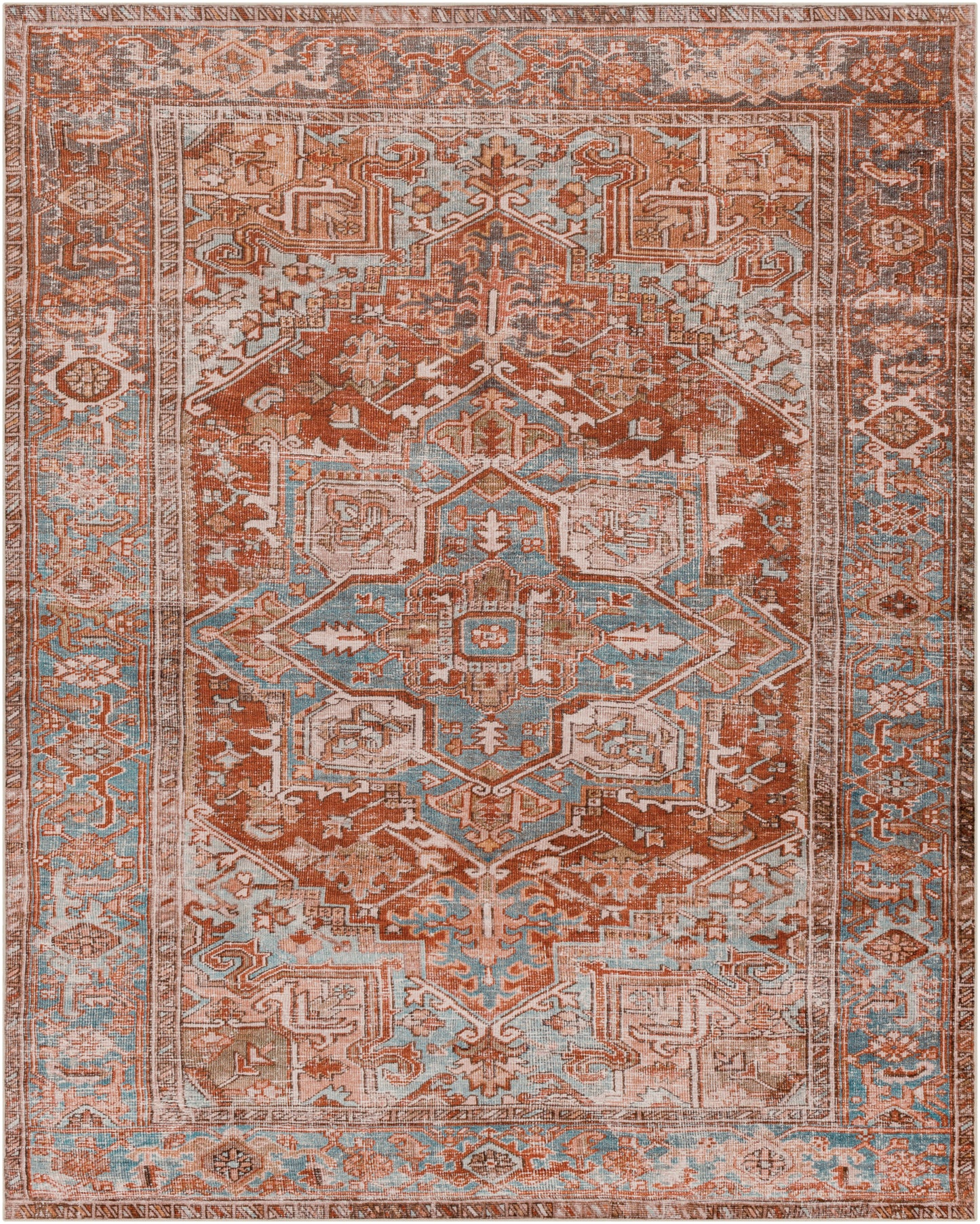 Lavable 29450 Machine Woven Synthetic Blend Indoor Area Rug by Surya Rugs