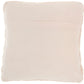 Faux Fur SN101 Synthetic Blend Ruched Fx Rabbit Fur Throw Pillow From Mina Victory By Nourison Rugs