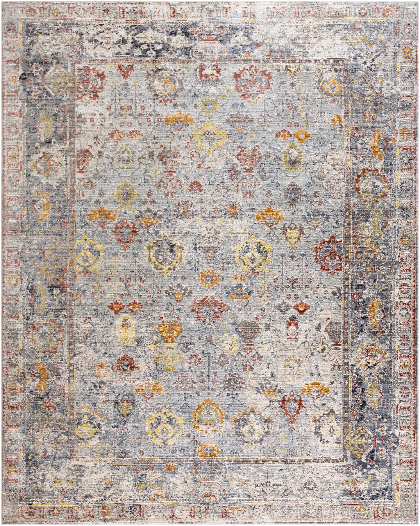 Liverpool 22662 Machine Woven Synthetic Blend Indoor Area Rug by Surya Rugs