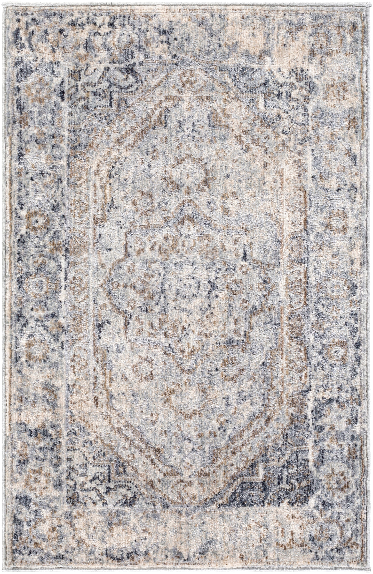 Liverpool 22664 Machine Woven Synthetic Blend Indoor Area Rug by Surya Rugs