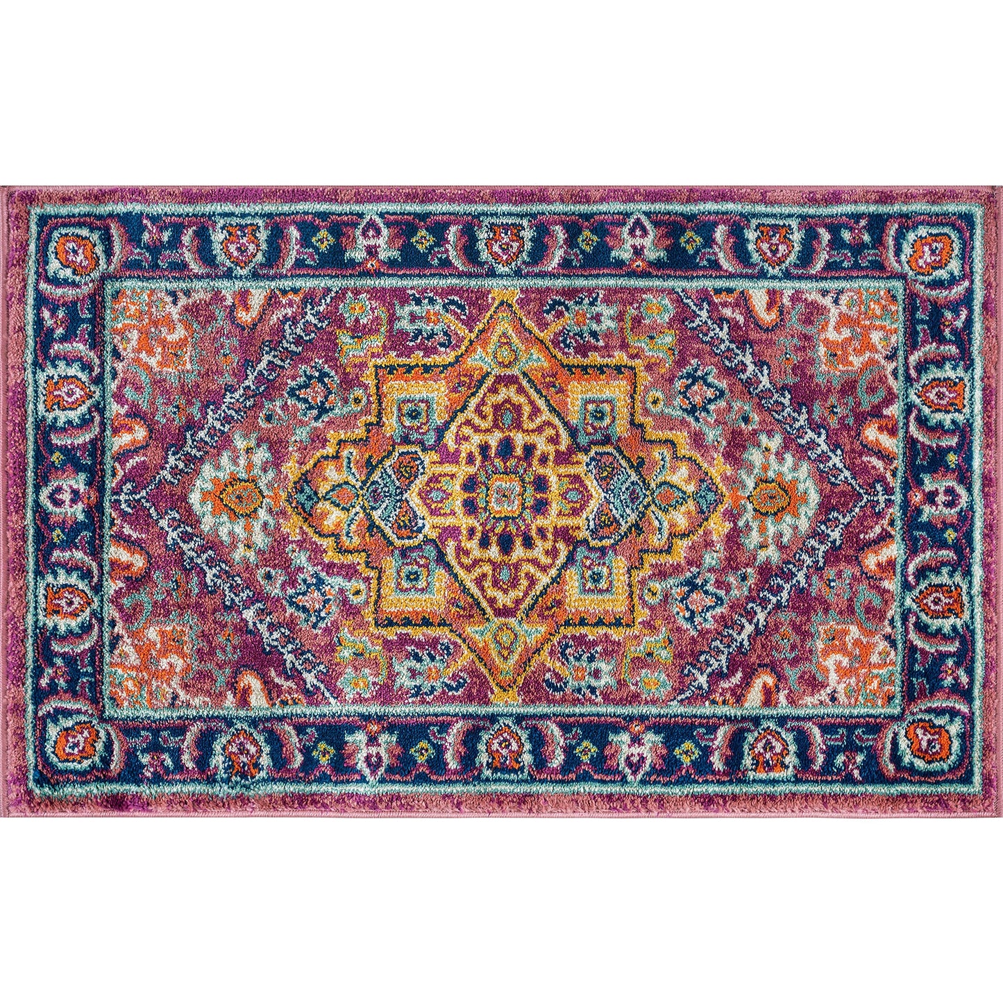 Generation-GEN13 Cut Pile Synthetic Blend Indoor Area Rug by Tayse Rugs