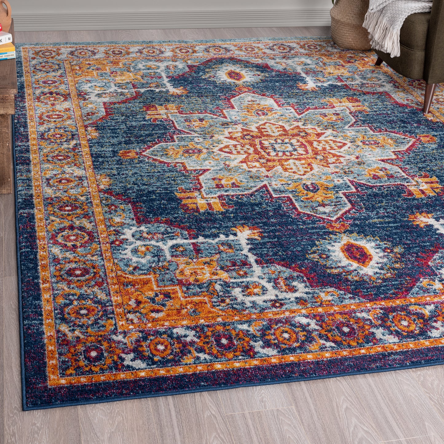 Diamond-DIA19 Cut Pile Synthetic Blend Indoor Area Rug by Tayse Rugs