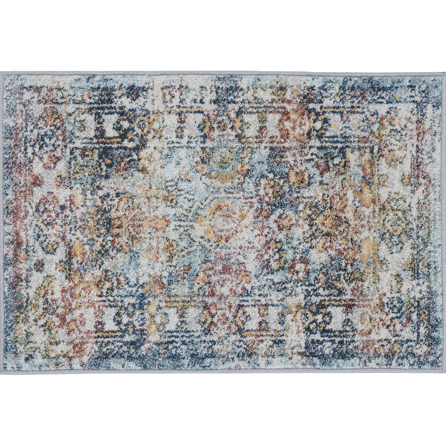 Reina-REI11 Cut Pile Synthetic Blend Indoor Area Rug by Tayse Rugs