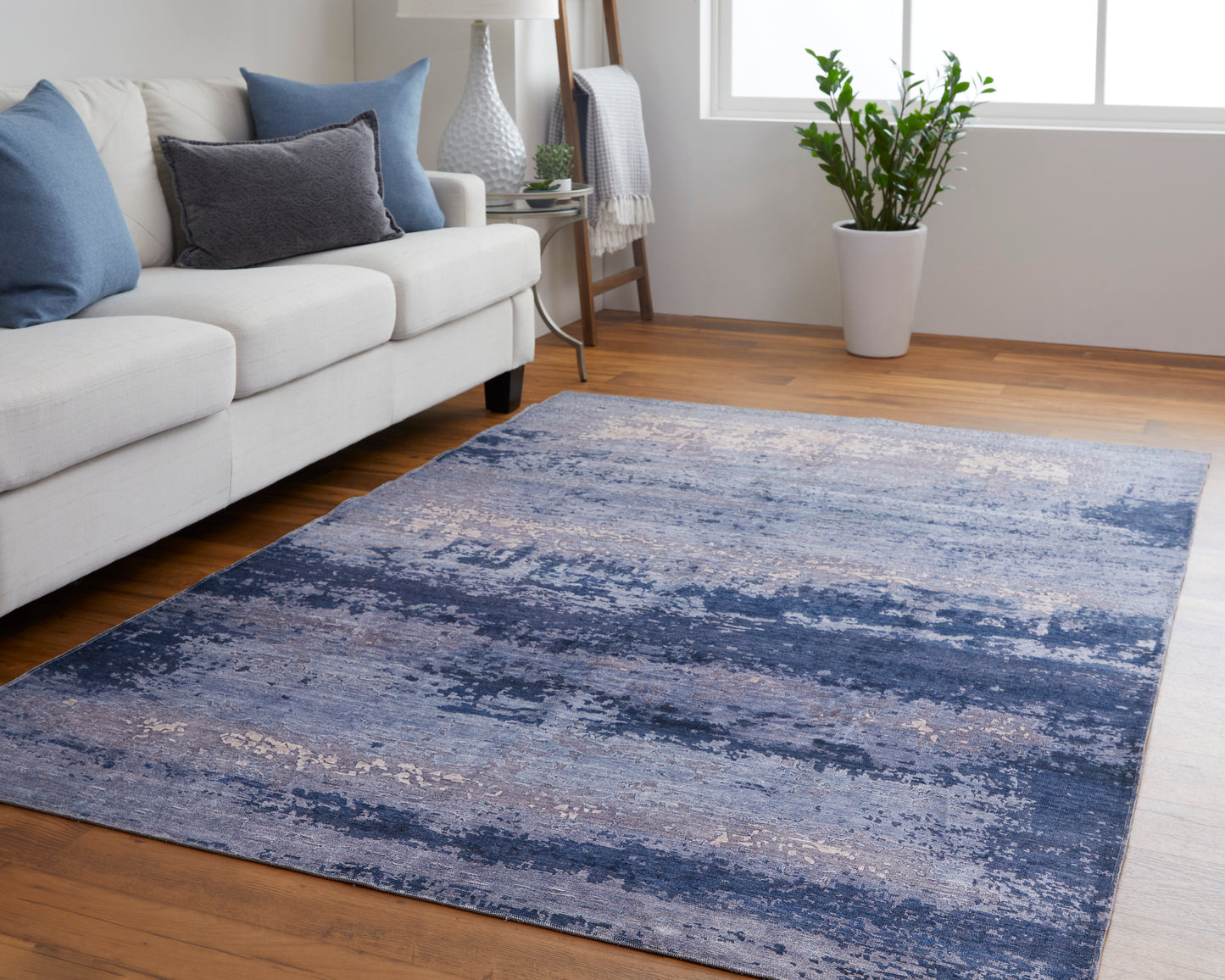 Mathis 39I4F Power Loomed Synthetic Blend Indoor Area Rug by Feizy Rugs