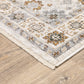 MAHARAJA Floral Power-Loomed Synthetic Blend Indoor Area Rug by Oriental Weavers