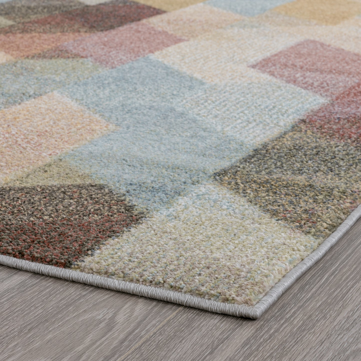 Reina-REI19 Cut Pile Synthetic Blend Indoor Area Rug by Tayse Rugs