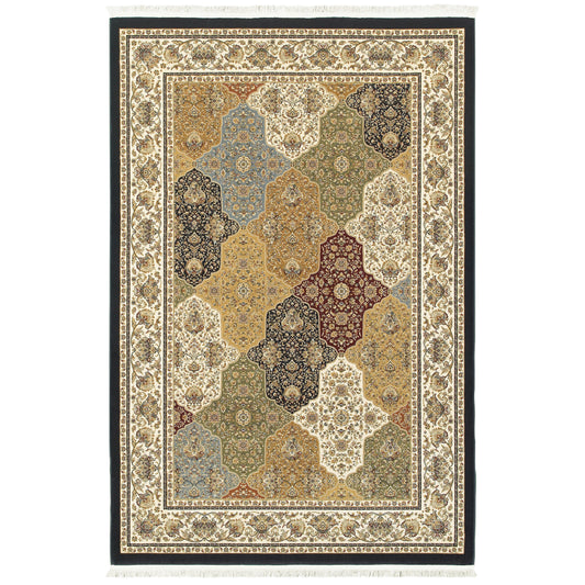 MASTERPIECE Trefoil Power-Loomed Synthetic Blend Indoor Area Rug by Oriental Weavers