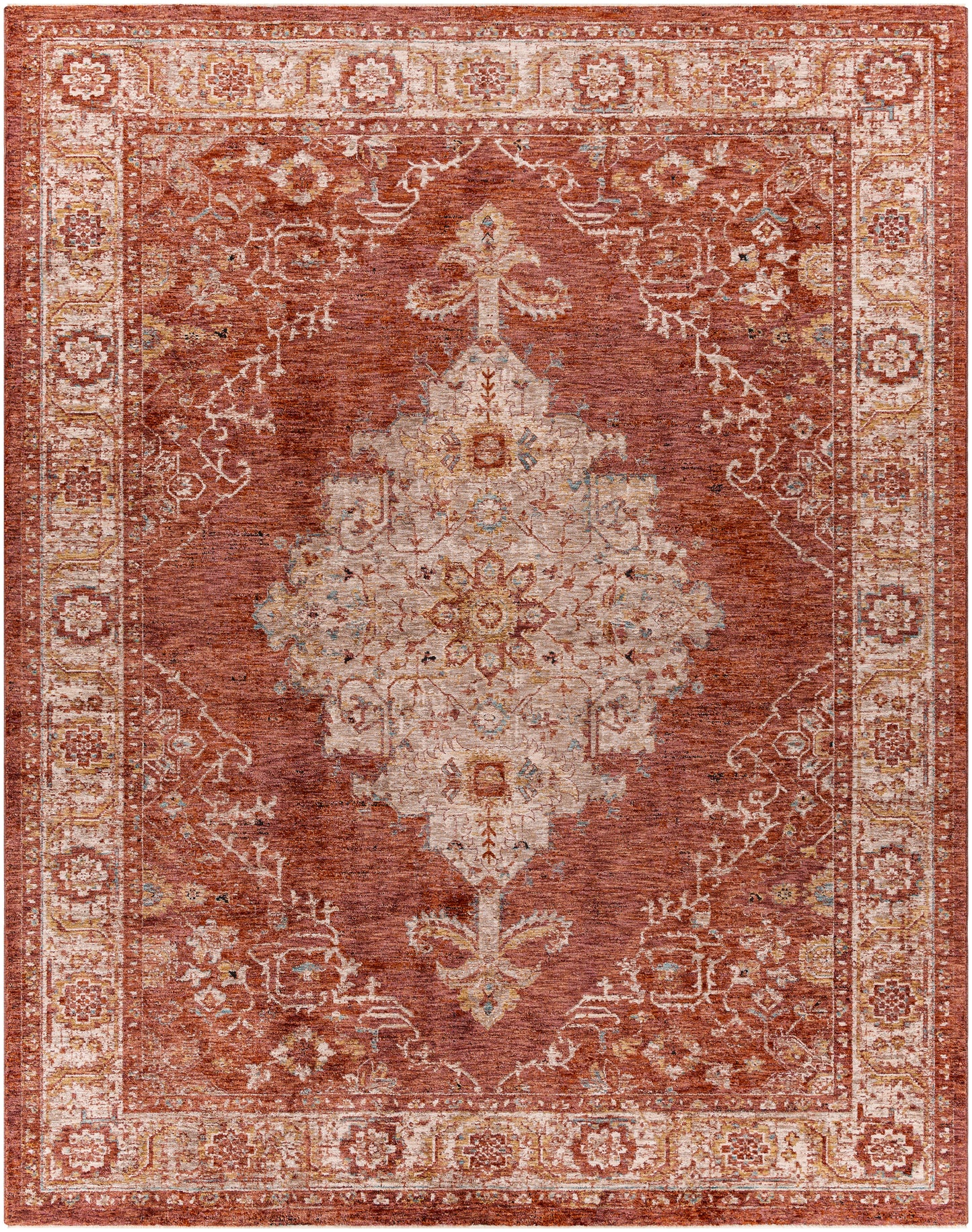 Mirabel 28035 Machine Woven Synthetic Blend Indoor Area Rug by Surya Rugs