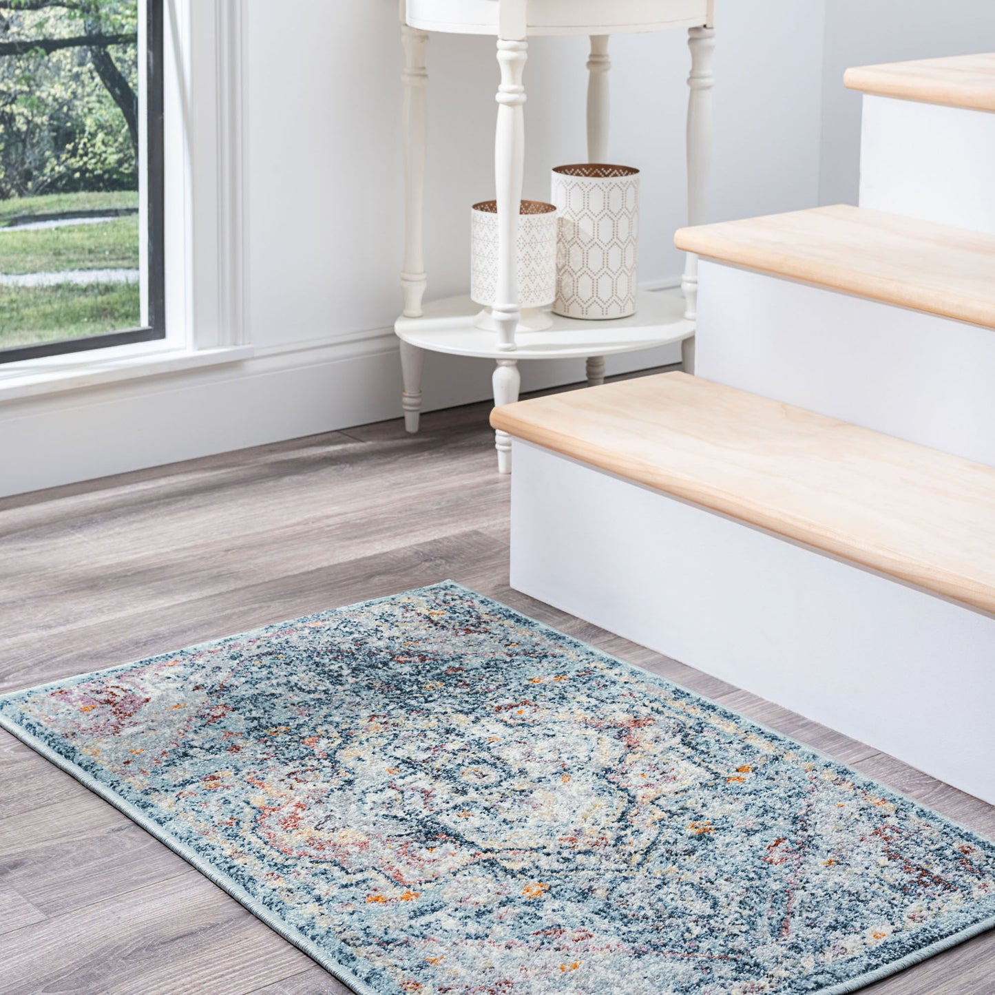 Wakefield-WFL41 Cut Pile Synthetic Blend Indoor Area Rug by Tayse Rugs