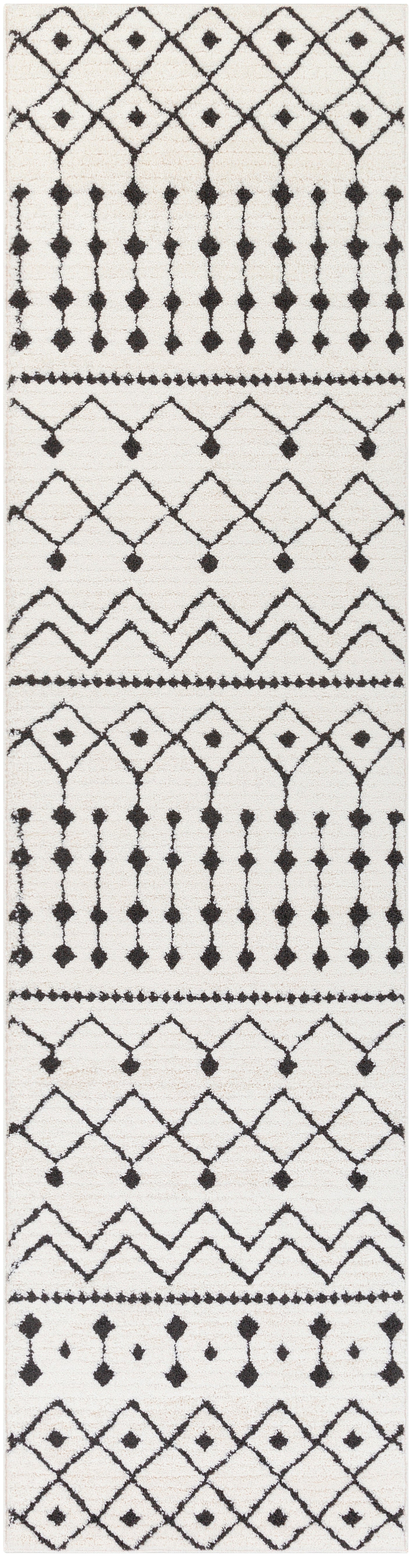 Moroccan Shag 21770 Machine Woven Synthetic Blend Indoor Area Rug by Surya Rugs