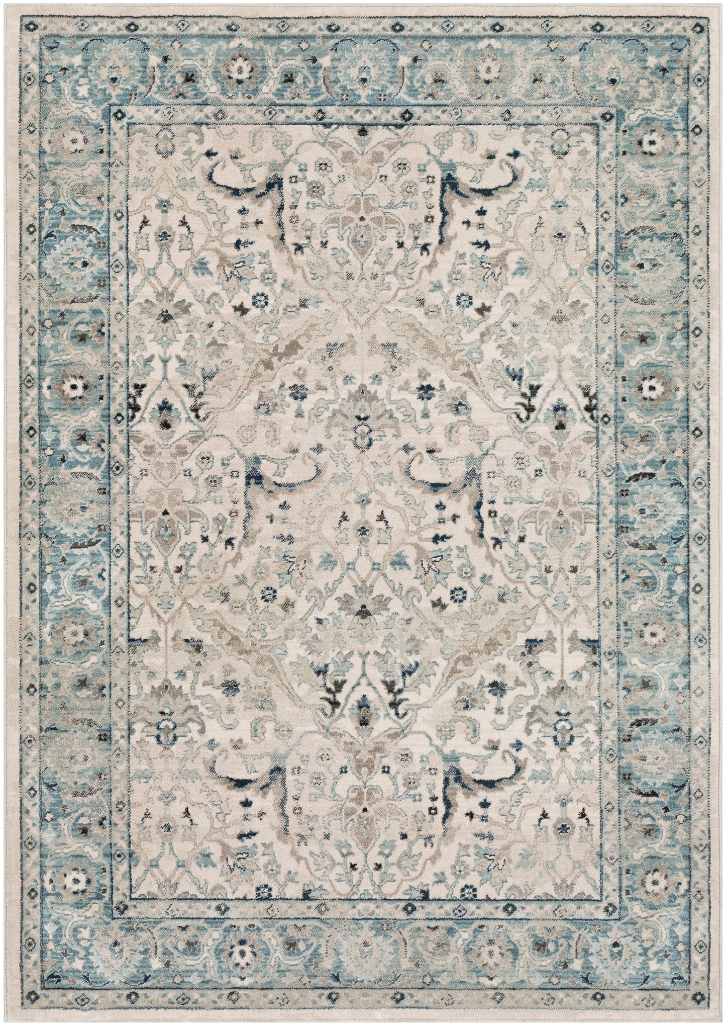 Mesopotamia 22767 Machine Woven Synthetic Blend Indoor Area Rug by Surya Rugs