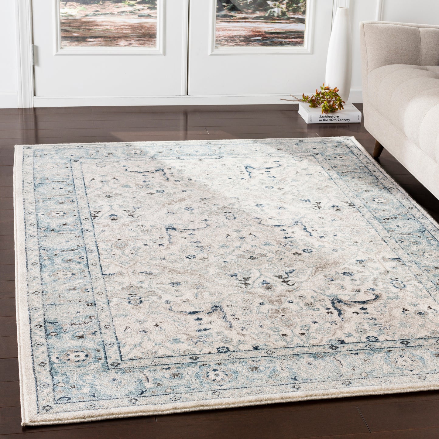 Mesopotamia 22767 Machine Woven Synthetic Blend Indoor Area Rug by Surya Rugs