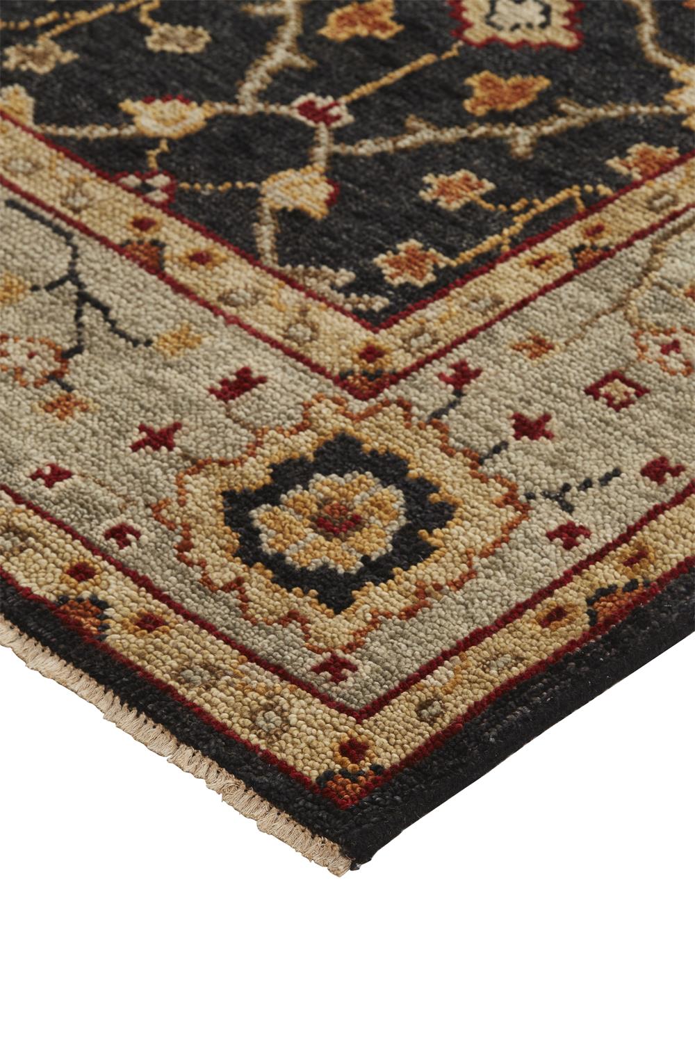 Carrington 6500F Hand Knotted Wool Indoor Area Rug by Feizy Rugs