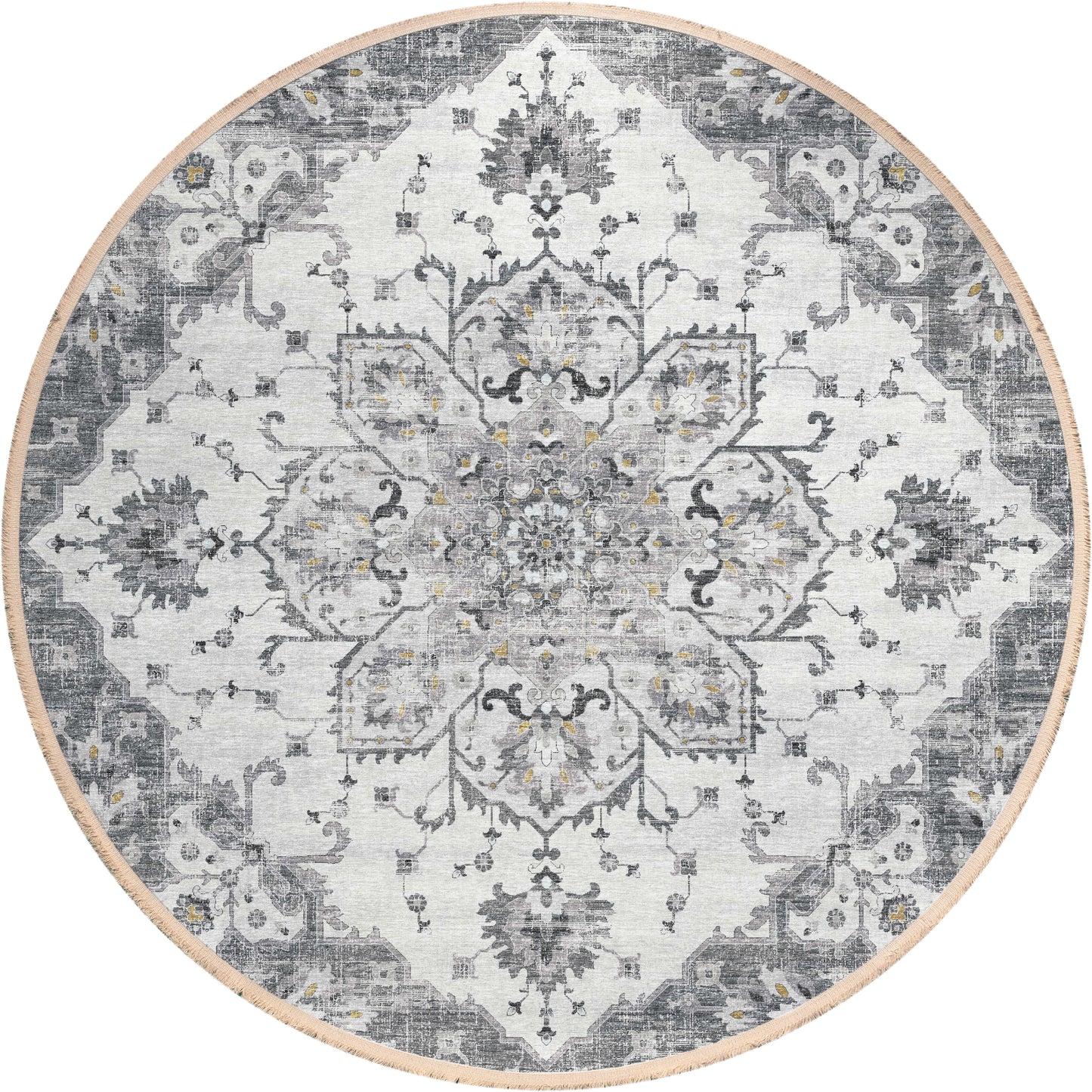Marbella MB3 Machine Made Synthetic Blend Indoor Area Rug by Dalyn Rugs